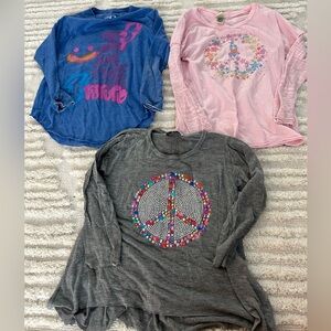 Girls Long Sleeve Shirts Bundle
